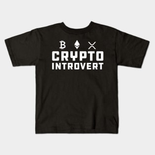 Crypto Introvert Kids T-Shirt